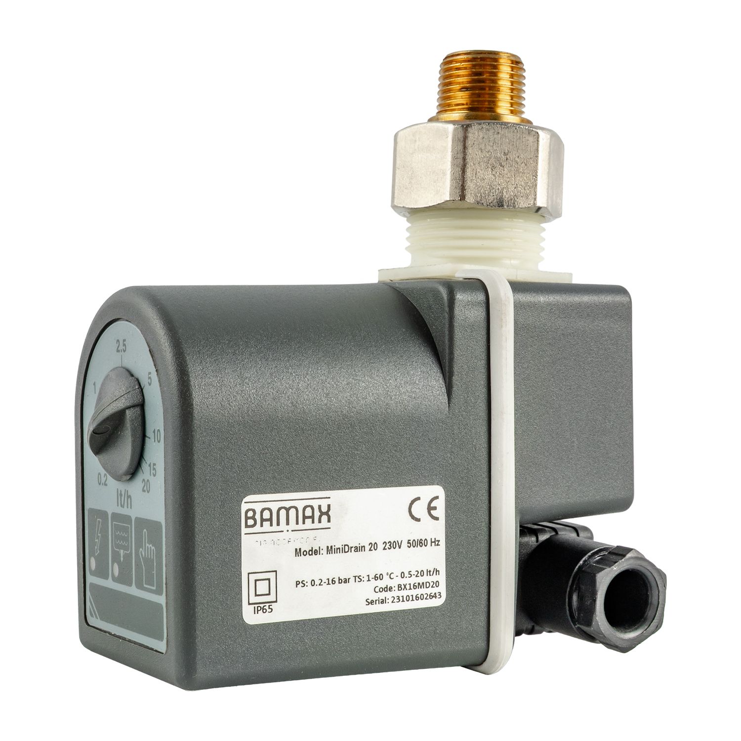 Mini Drain Electronic 0.2-20lt/hr